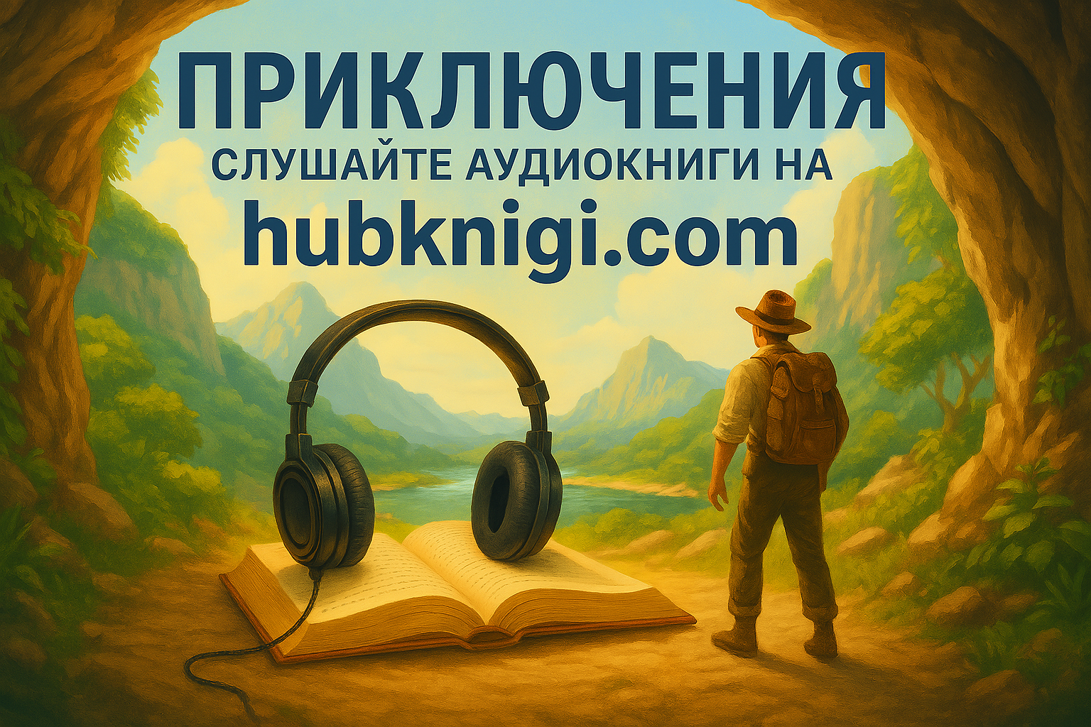 Аудиокниги приключения на сайте hubknigi.com
