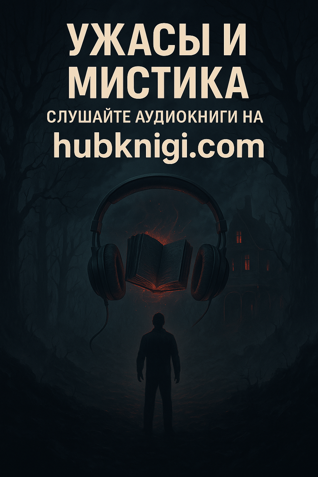 Аудиокниги жанра ужасы и мистика на HubKnigi.com — слушайте страшные истории, полные тайн и сверхъестественного