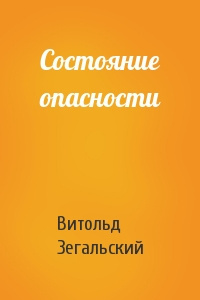 Зегальский Витольд - Состояние опасности HubKnigi — Аудиокниги Онлайн | Классика, Детективы, Поэзия и Более