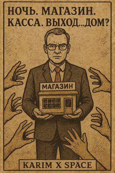 Иксанов Карим – Ночь. Магазин. Касса. ВЫХОД... дом HubKnigi — Аудиокниги Онлайн | Классика, Детективы, Поэзия и Более