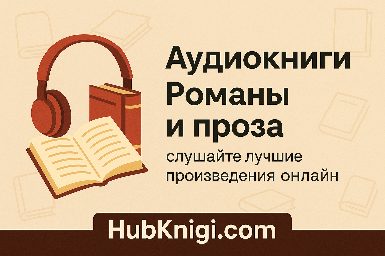 Аудиокниги жанра роман и проза — слушайте лучшие произведения онлайн на HubKnigi.com